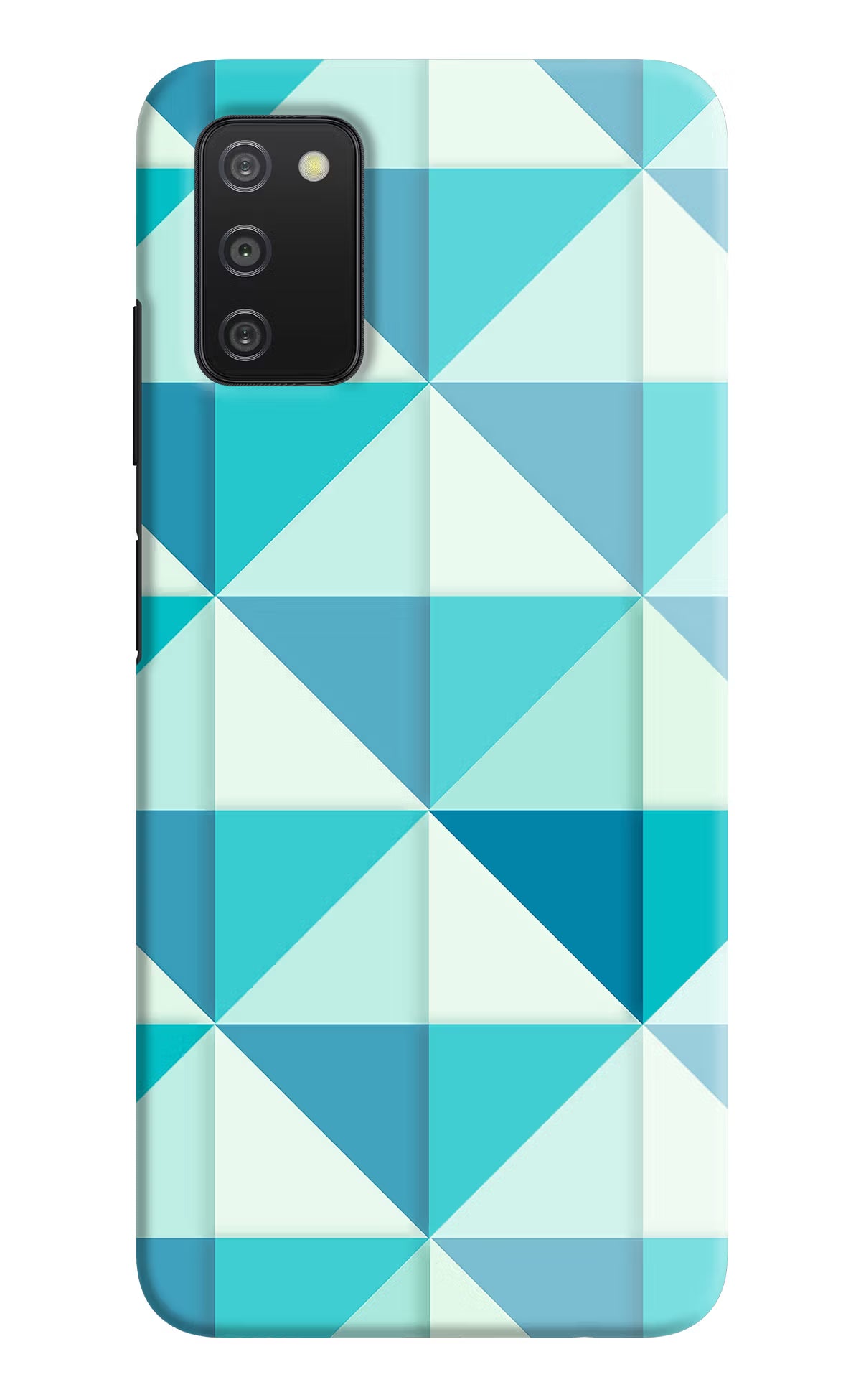 Abstract Samsung A03s Hard Case Back Cover by Casekaro