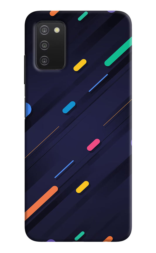 Abstract Design Samsung A03s Hard Case Back Cover by Casekaro