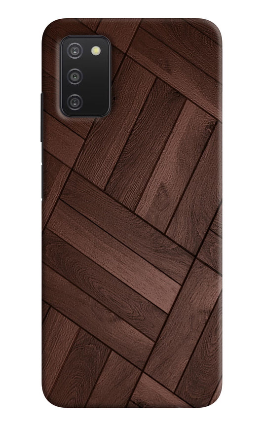 Wooden Texture Design Samsung A03s Hard Case Back Cover by Casekaro