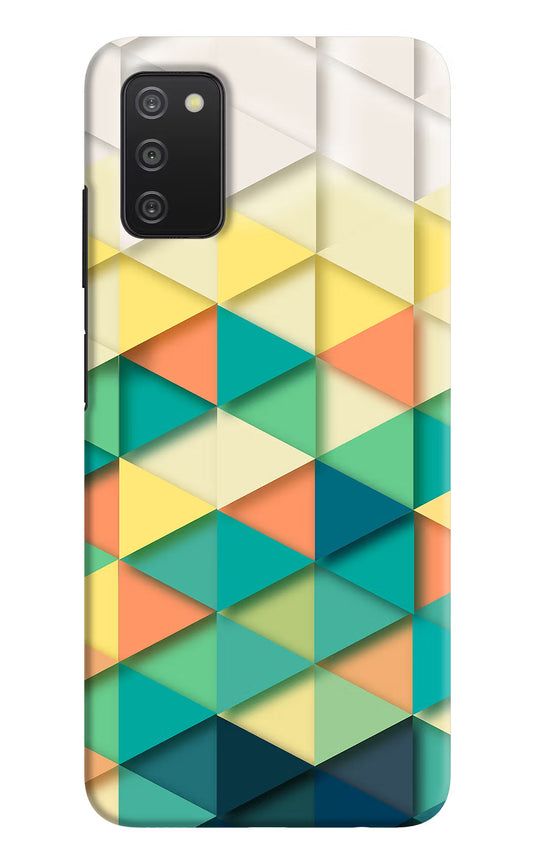 Abstract Samsung A03s Hard Case Back Cover by Casekaro
