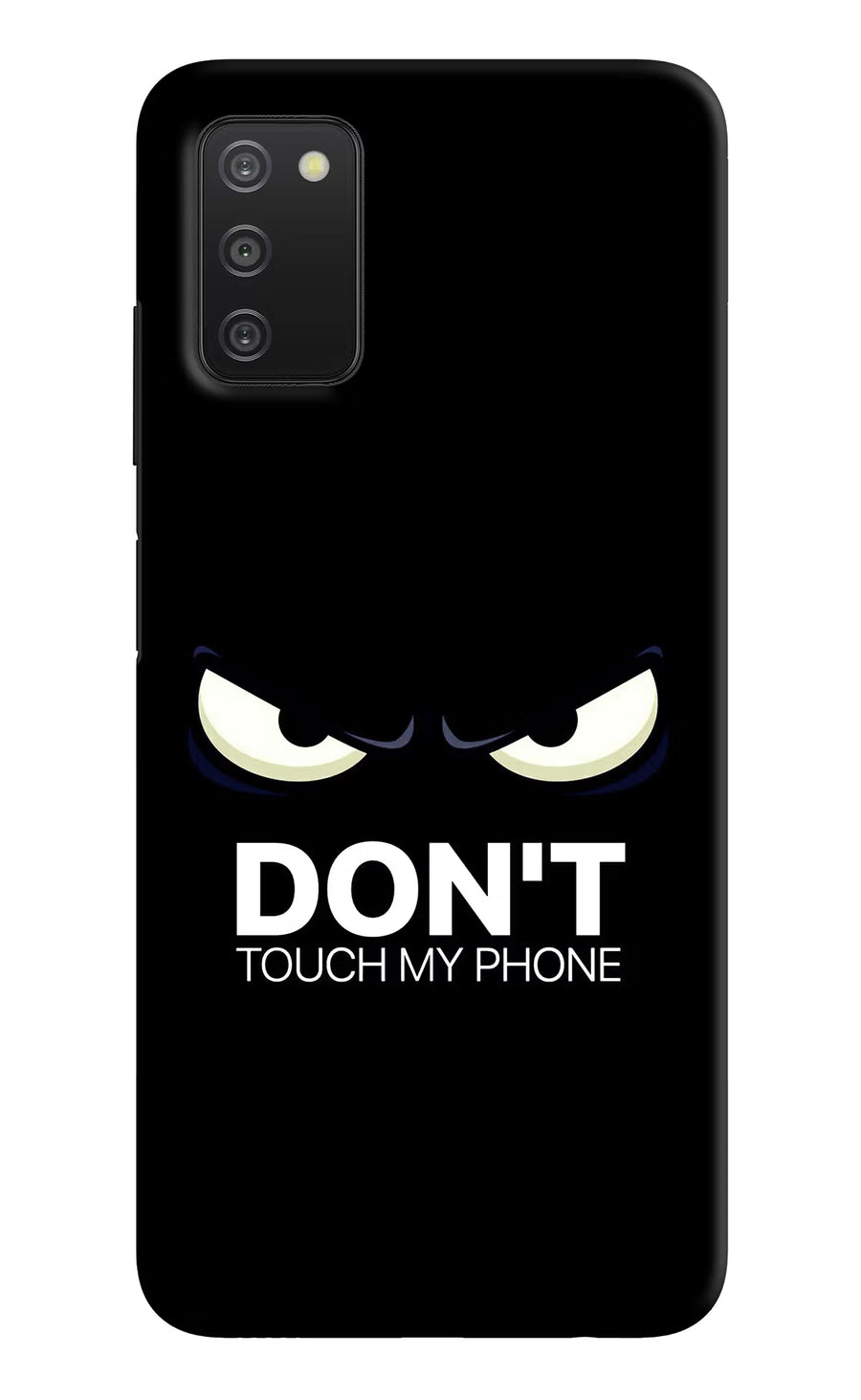 Don'T Touch My Phone Samsung A03s Back Cover, Hard case