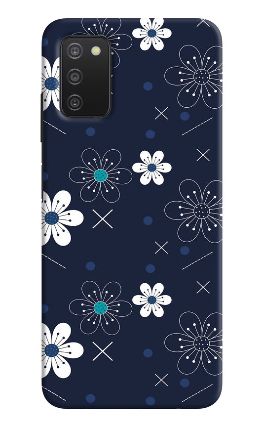 Flowers Samsung A03s Hard Case Back Cover by Casekaro