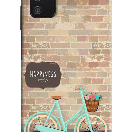 Happiness Artwork Samsung A03s Hard Case Back Cover by Casekaro