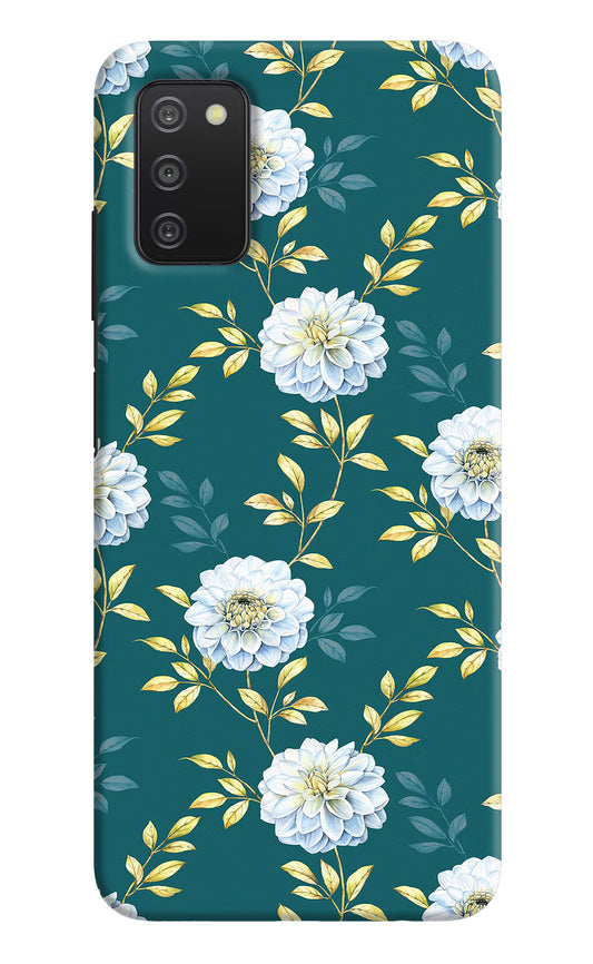 Flowers Samsung A03s Hard Case Back Cover by Casekaro