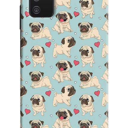 Pug Dog Samsung A03s Hard Case Back Cover by Casekaro