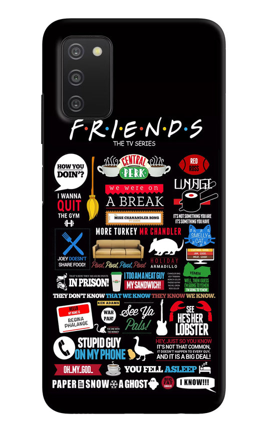 FRIENDS Samsung A03s Hard Case Back Cover by Casekaro