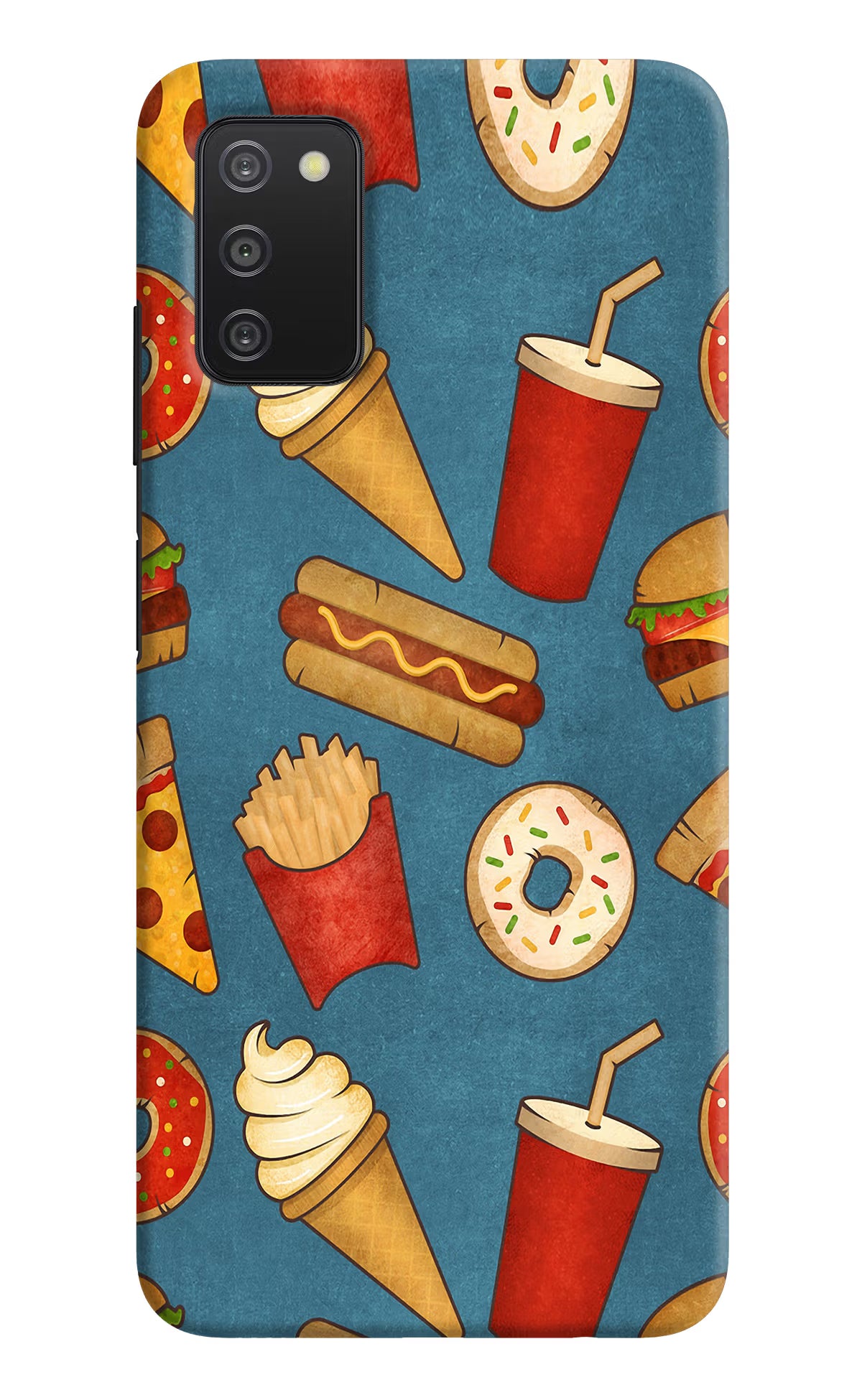 Foodie Samsung A03s Hard Case Back Cover by Casekaro