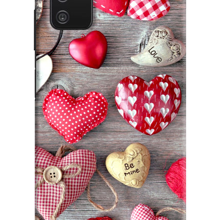 Love Wallpaper Samsung A03s Hard Case Back Cover by Casekaro