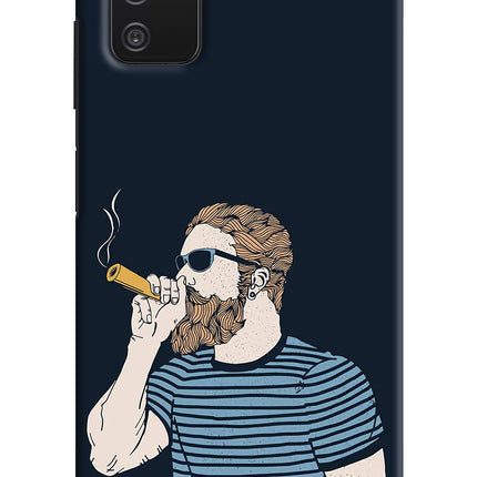 Smoking Samsung A03s Hard Case Back Cover by Casekaro