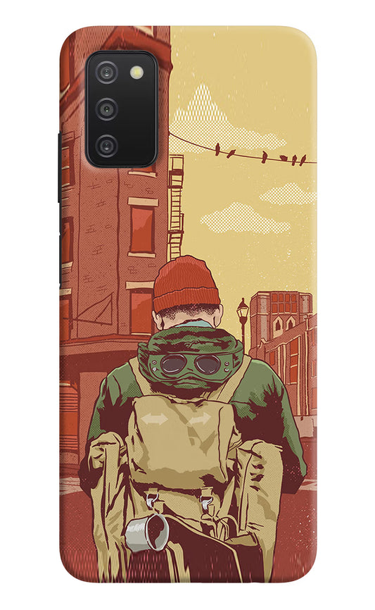 Adventurous Samsung A03s Hard Case Back Cover by Casekaro