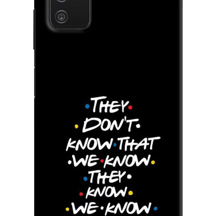 FRIENDS Dialogue Samsung A03s Hard Case Back Cover by Casekaro