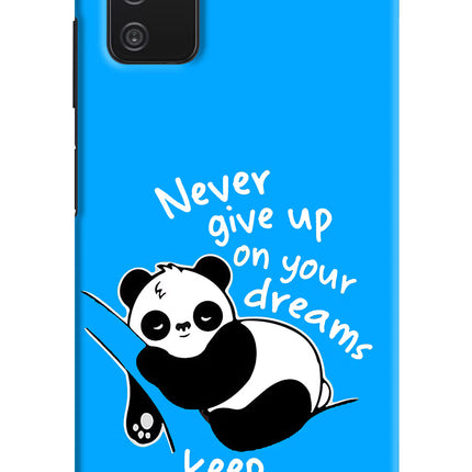 Keep Sleeping Samsung A03s Hard Case Back Cover by Casekaro
