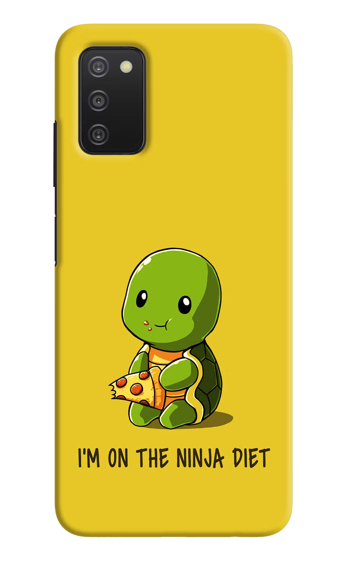 I'm on Ninja Diet Samsung A03s Hard Case Back Cover by Casekaro
