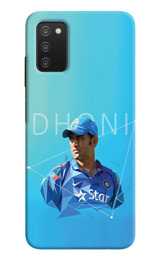 Dhoni Artwork Samsung A03s Hard Case Back Cover by Casekaro