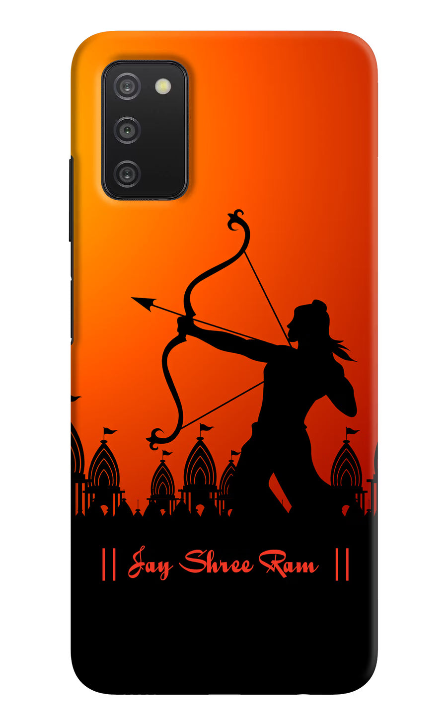 Lord Ram - 4 Samsung A03s Back Cover, Hard case