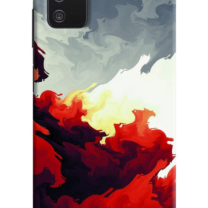 Fire Cloud Samsung A03s Hard Case Back Cover by Casekaro