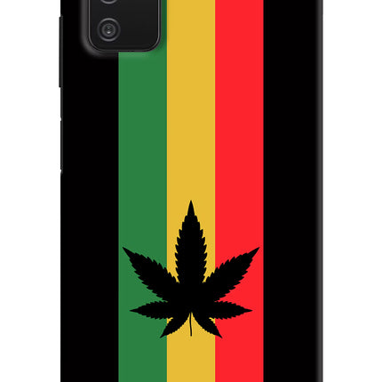 Weed Flag Samsung A03s Hard Case Back Cover by Casekaro