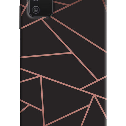 Geometric Pattern Samsung A03s Hard Case Back Cover by Casekaro