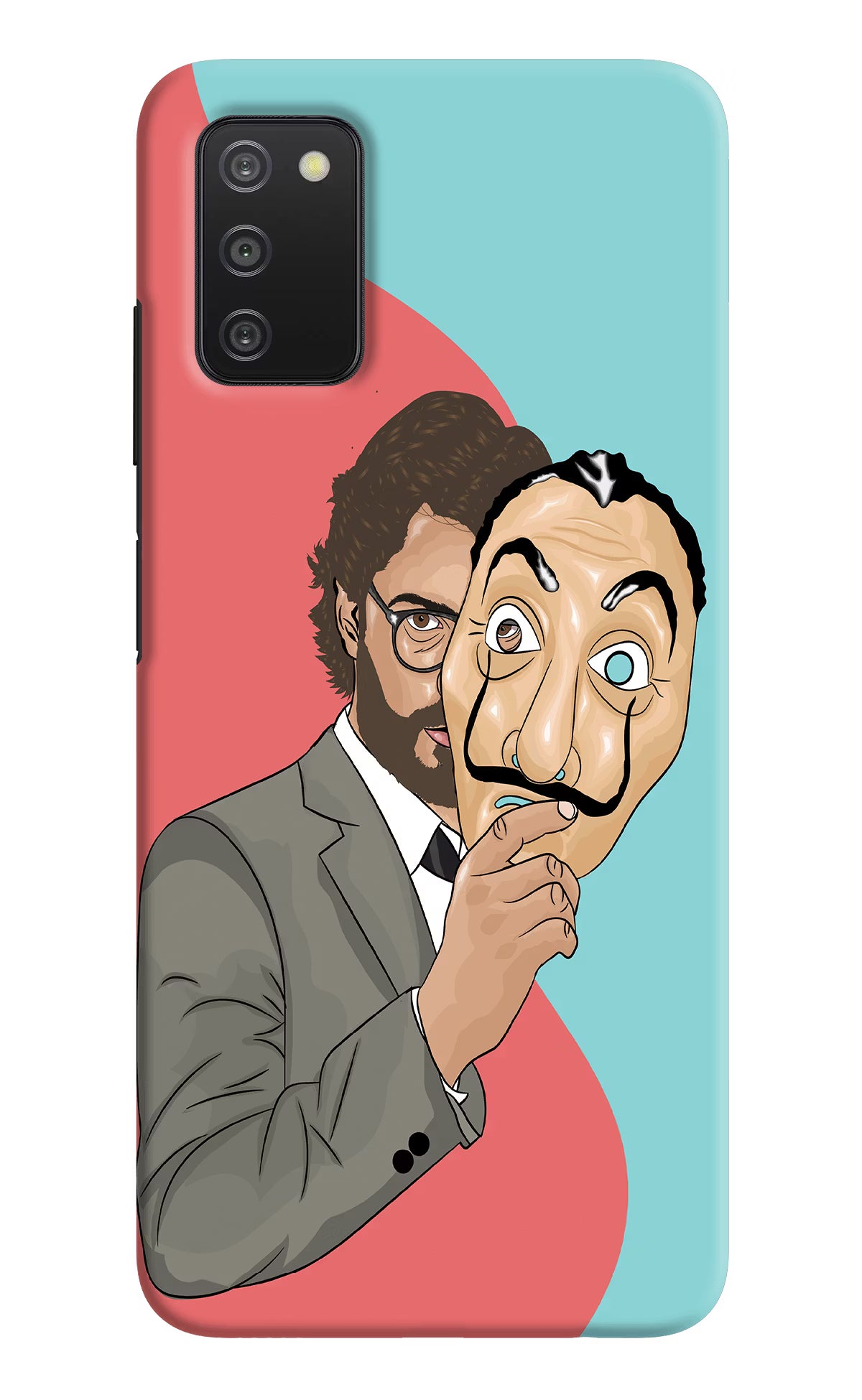 Professor Samsung A03s Hard Case Back Cover by Casekaro