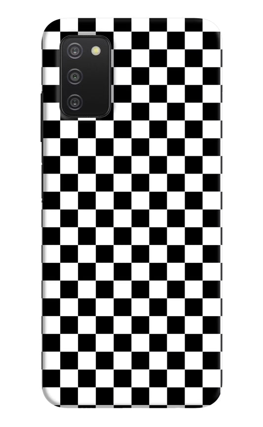 Chess Board Samsung A03s Hard Case Back Cover by Casekaro