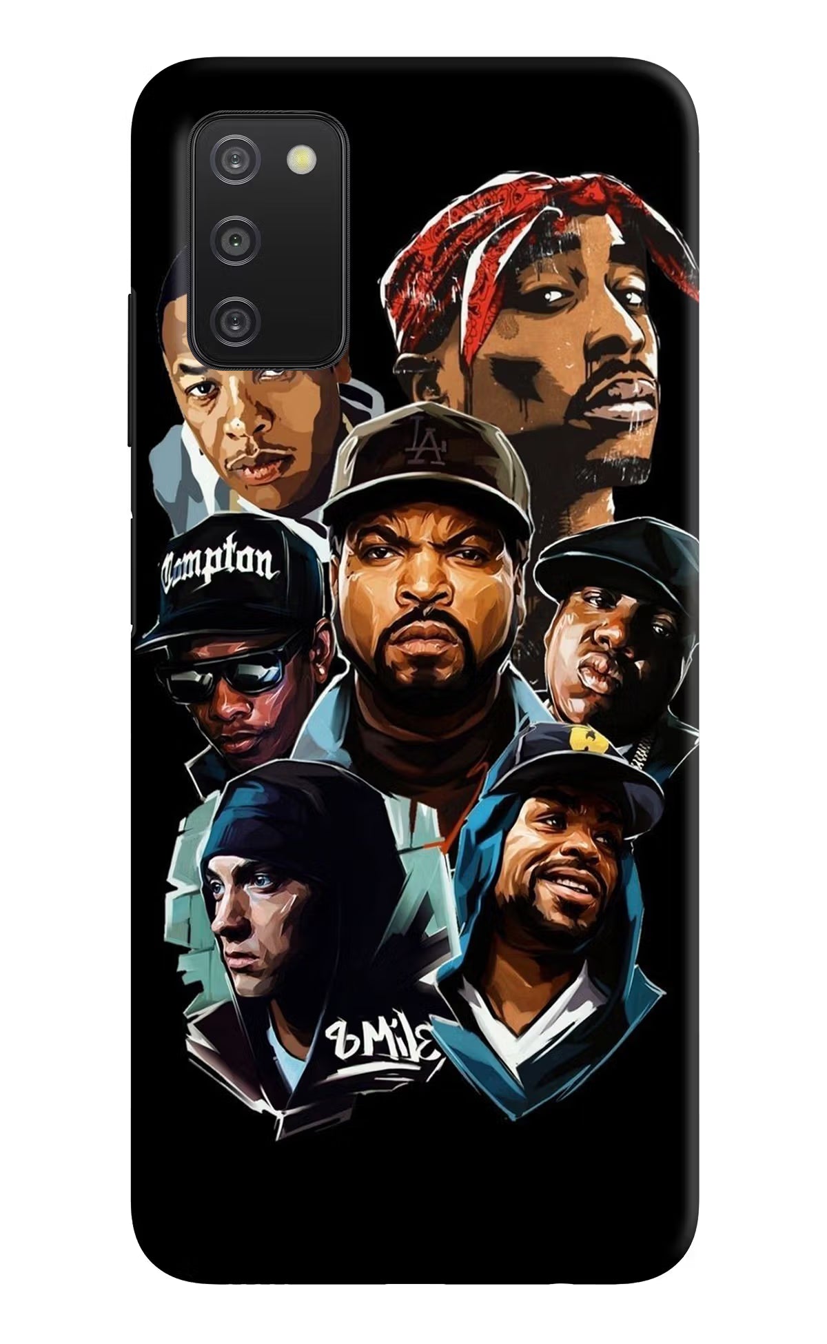 Rappers Samsung A03s Hard Case Back Cover by Casekaro