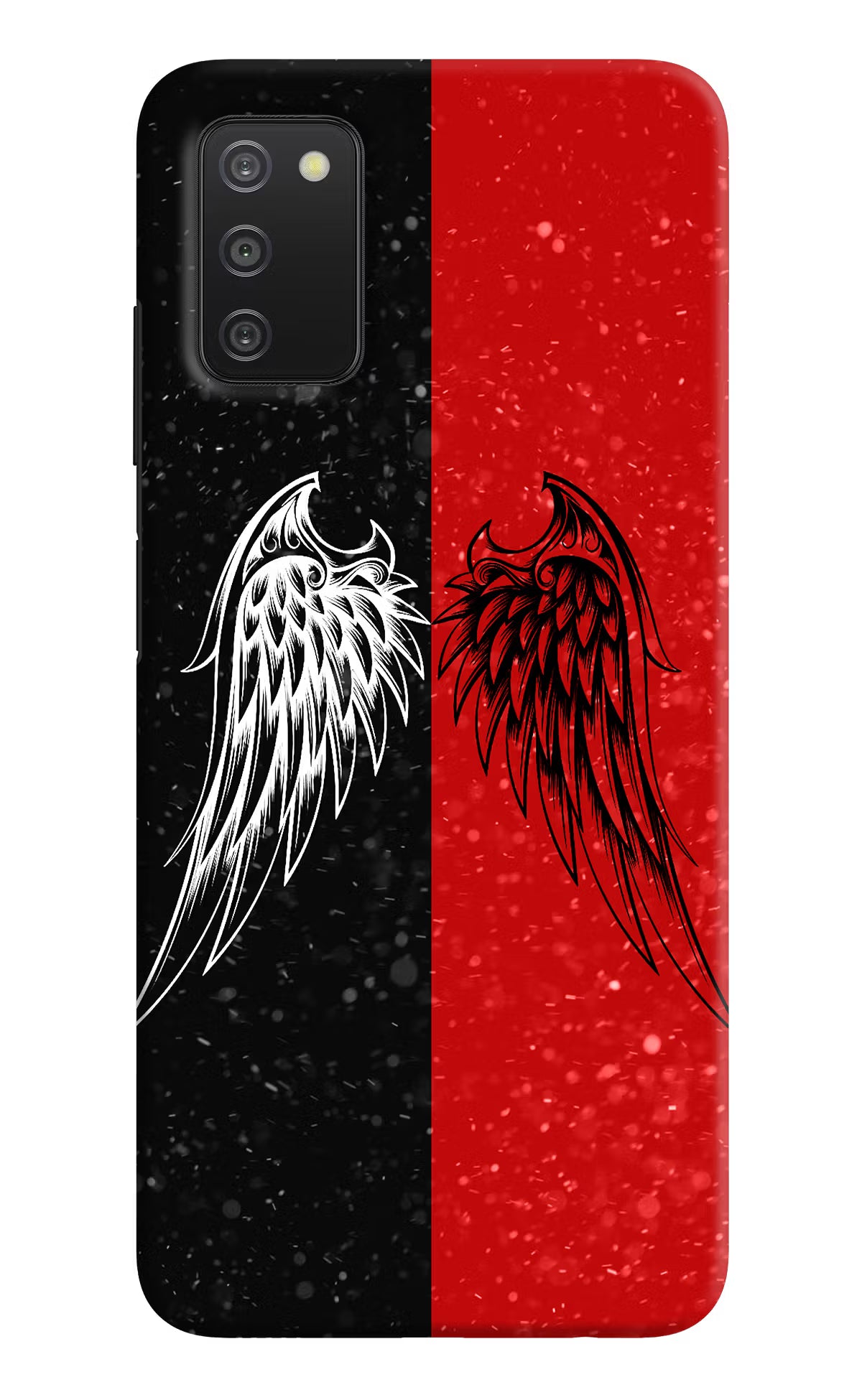 Wings Samsung A03s Hard Case Back Cover by Casekaro
