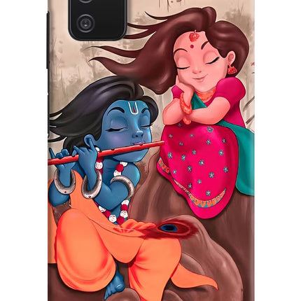 Radhe Krishna Samsung A03s Hard Case Back Cover by Casekaro