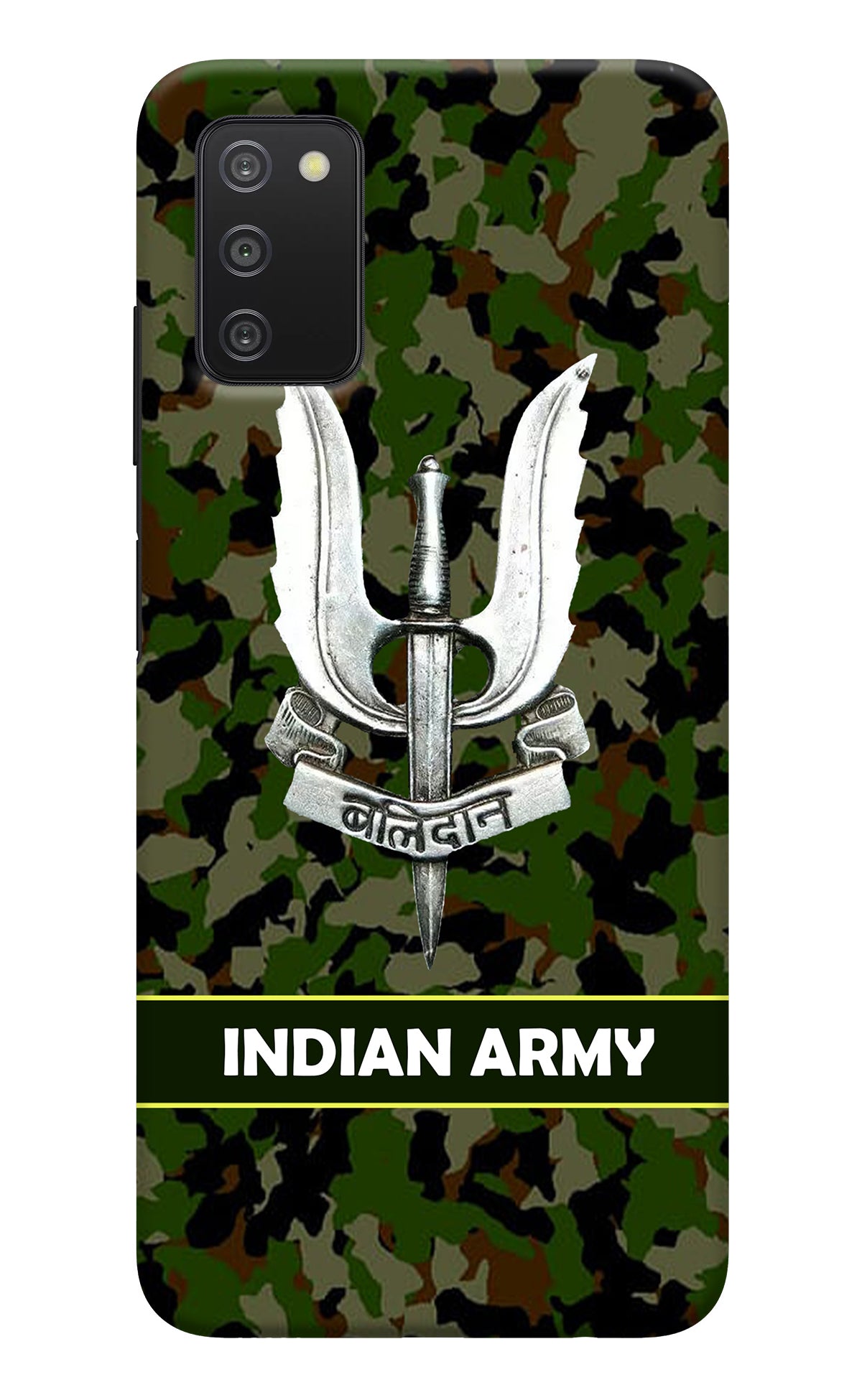 Balidan Indian Logo Samsung A03s Back Cover