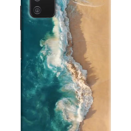 Ocean Beach Samsung A03s Hard Case Back Cover by Casekaro