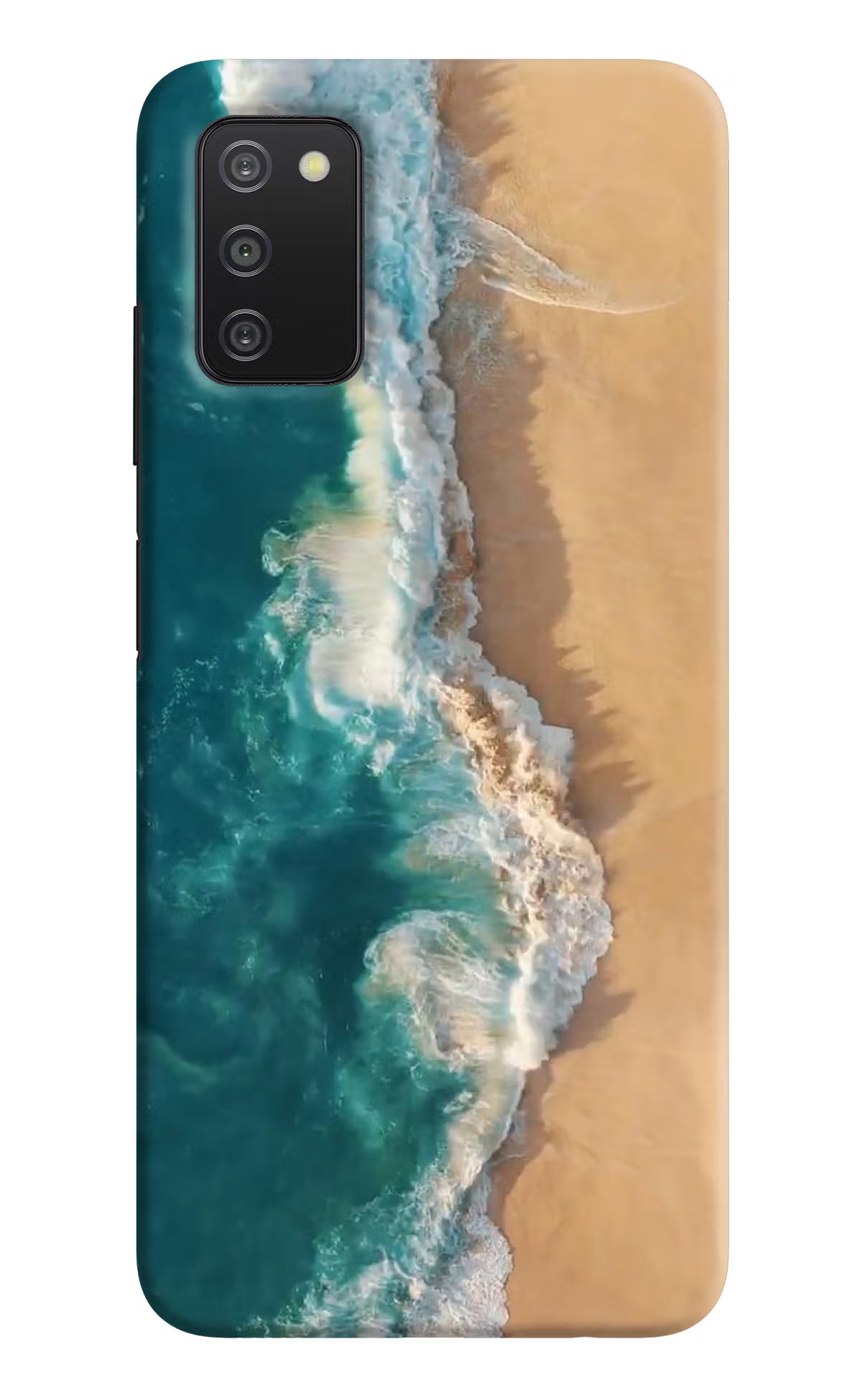 Ocean Beach Samsung A03s Hard Case Back Cover by Casekaro