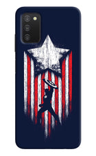 Captain America Marvel Art Samsung A03s Hard Case Back Cover by Casekaro