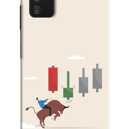 Bull Trading Momentum Samsung A03s Hard Case Back Cover by Casekaro