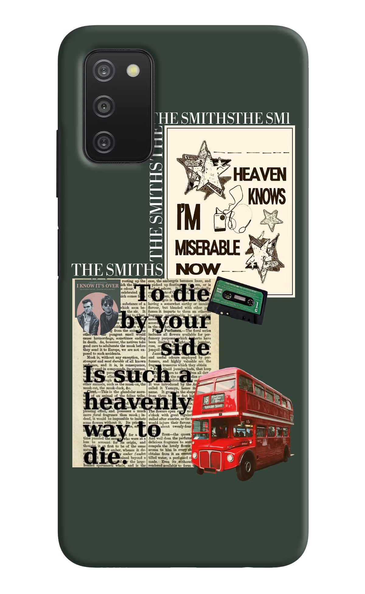 The Smiths Samsung A03s Hard Case Back Cover by Casekaro