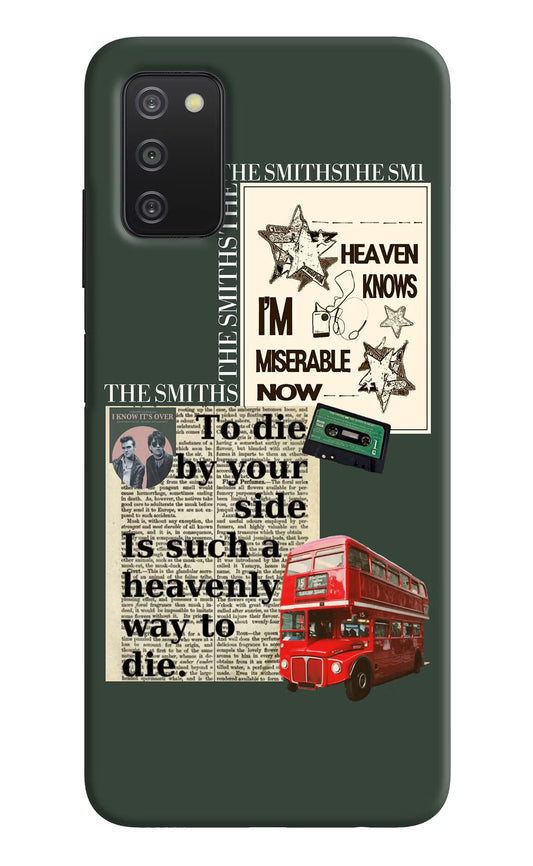 The Smiths Samsung A03s Hard Case Back Cover by Casekaro
