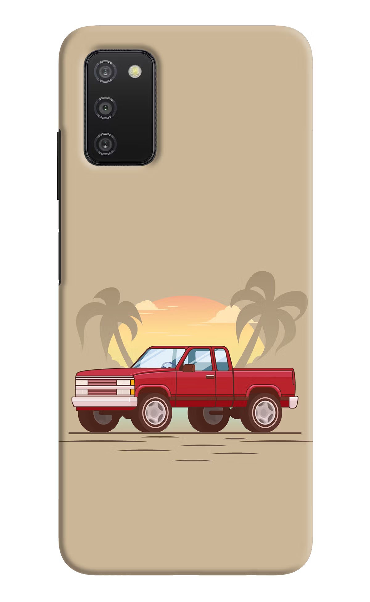 Desert Classic Drive Samsung A03s Hard Case Back Cover by Casekaro