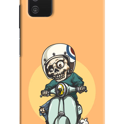 Undead Biker Samsung A03s Hard Case Back Cover by Casekaro