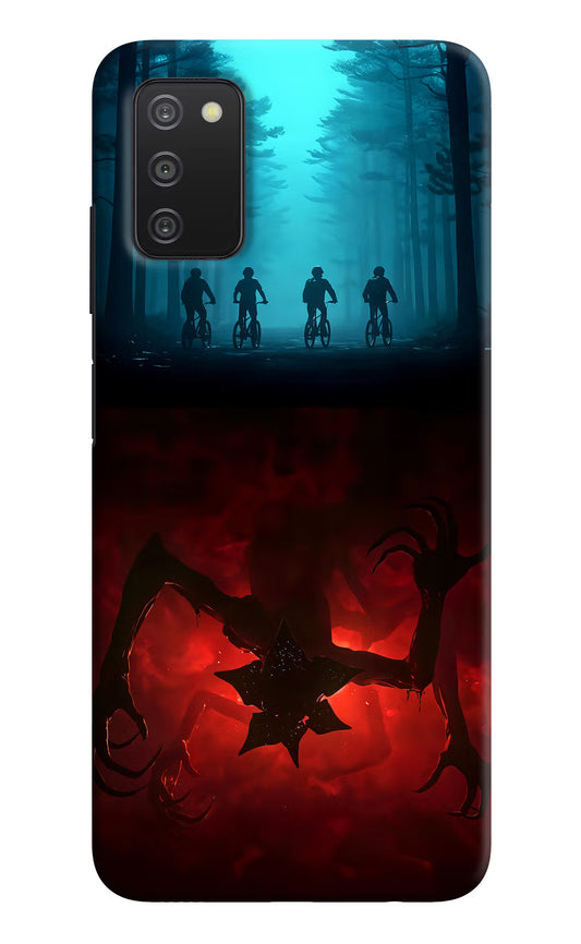 Ordinary Things Downside Up Samsung A03s Hard Case Back Cover by Casekaro