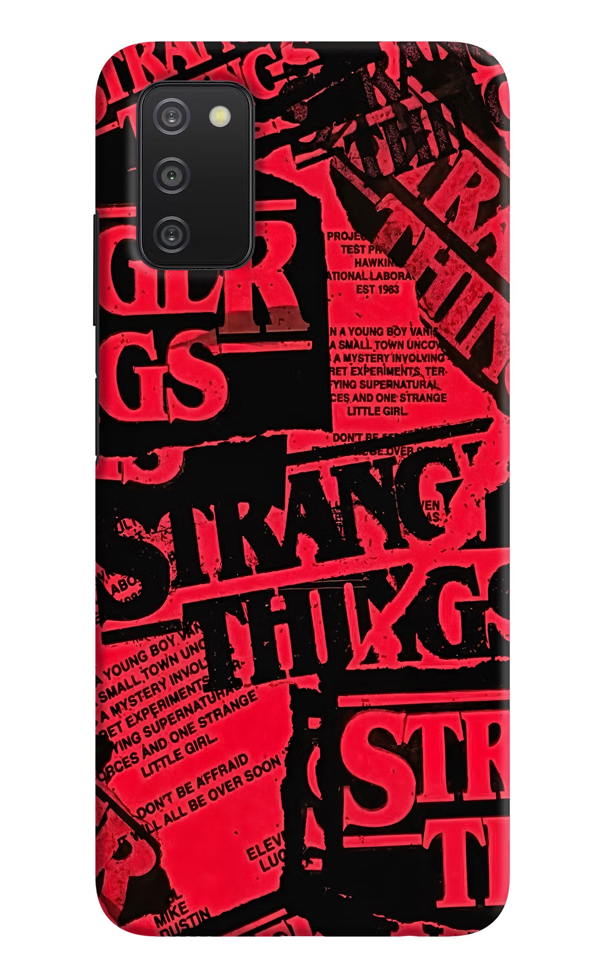 Ordinary Things Samsung A03s Hard Case Back Cover by Casekaro