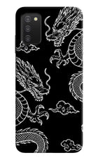 Twin Dragons Samsung A03s Hard Case Back Cover by Casekaro