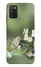 Aesthetic anime Samsung A03s Hard Case Back Cover by Casekaro