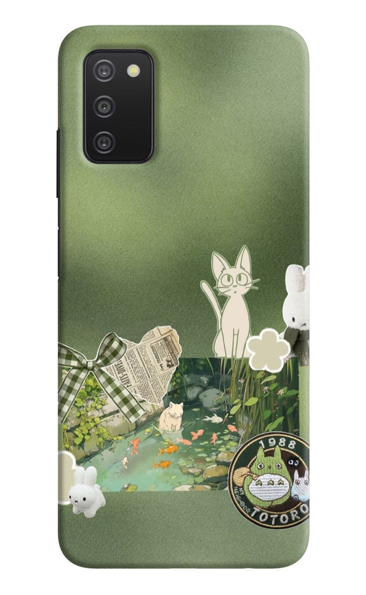 Aesthetic anime Samsung A03s Hard Case Back Cover by Casekaro