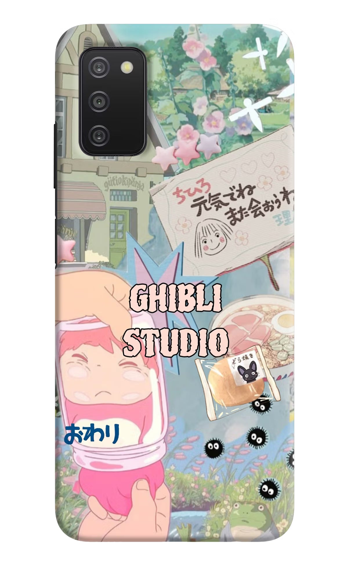 Studio Ghibli Samsung A03s Back Cover