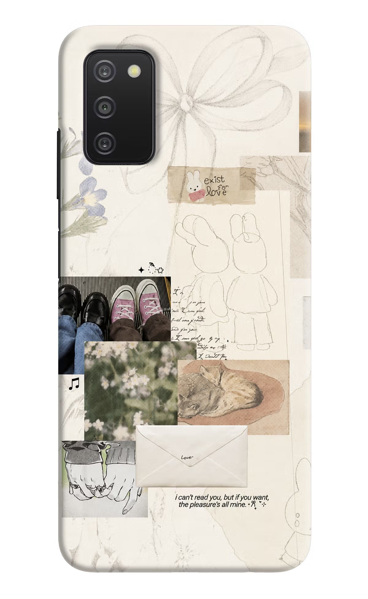 Soft Aesthetic Samsung A03s Back Cover