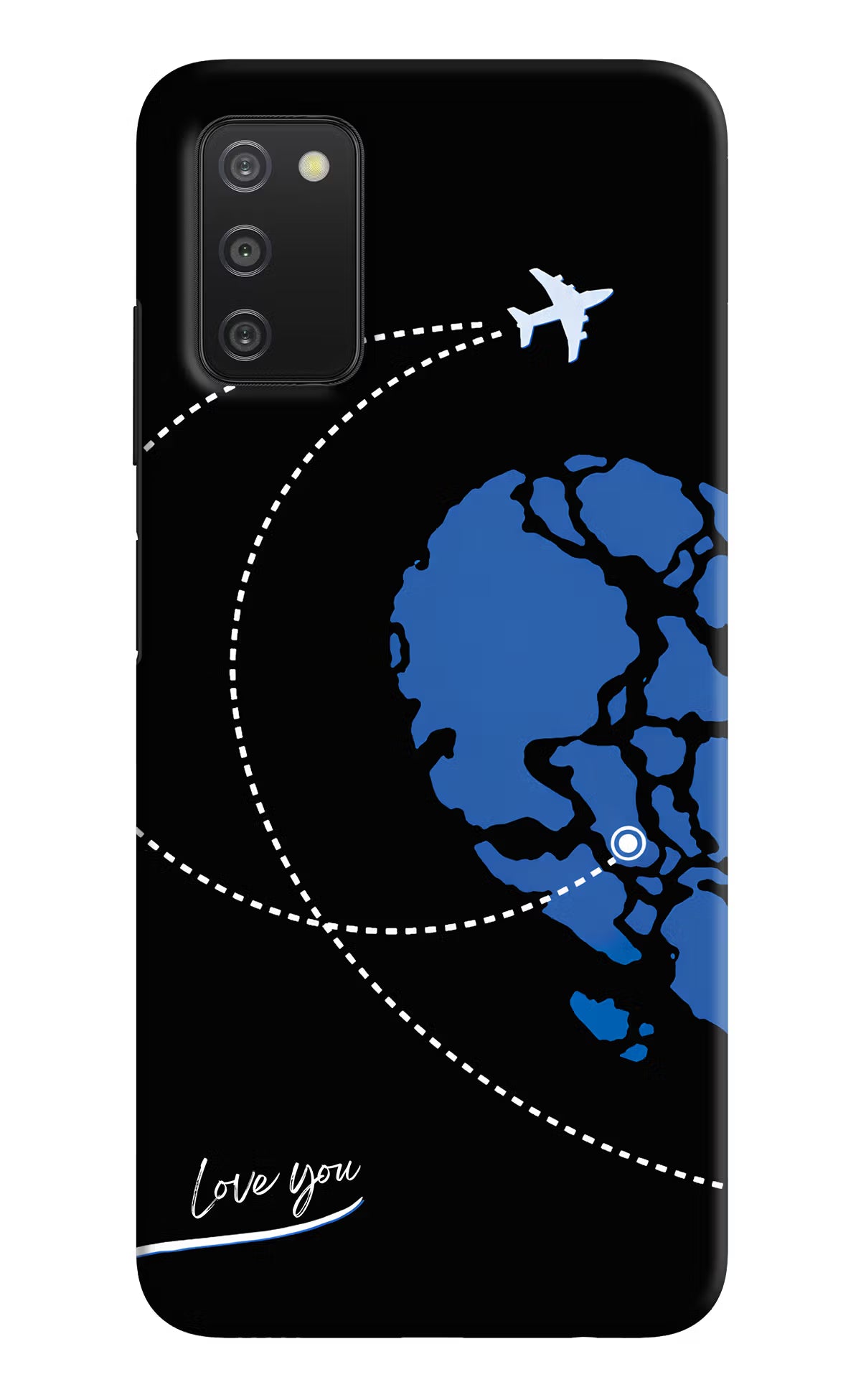 Love Orbit Samsung A03s Back Cover