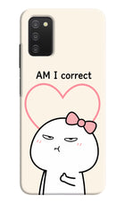Always Right Samsung A03s Hard Case Back Cover by Casekaro