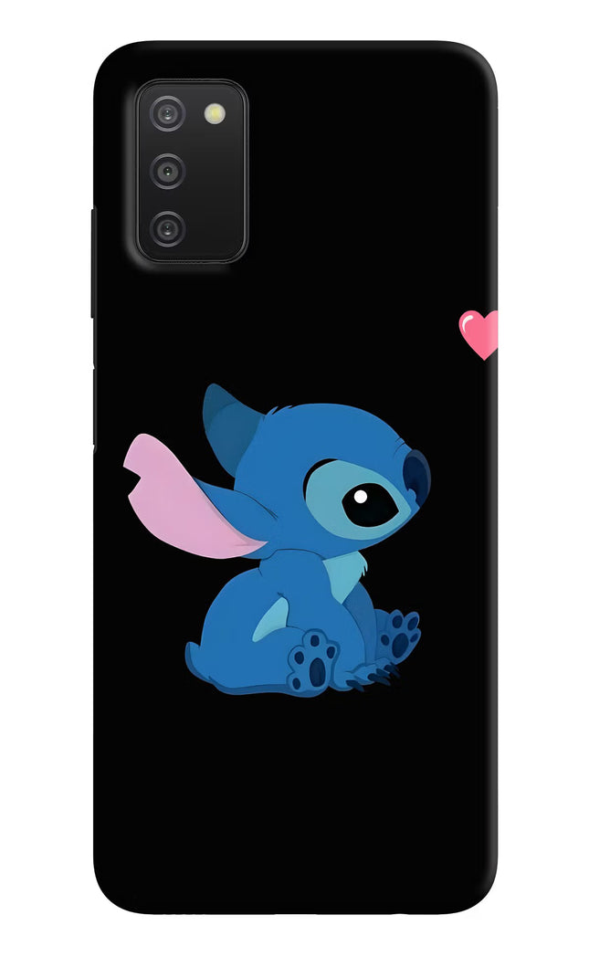 Stitch Crush Samsung A03s Hard Case Back Cover by Casekaro