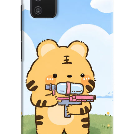 Tiger Treat Samsung A03s Hard Case Back Cover by Casekaro