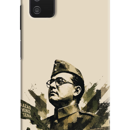 Netaji Rising Samsung A03s Hard Case Back Cover by Casekaro