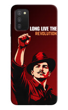 Bhagat Singh Revolution Samsung A03s Hard Case Back Cover by Casekaro