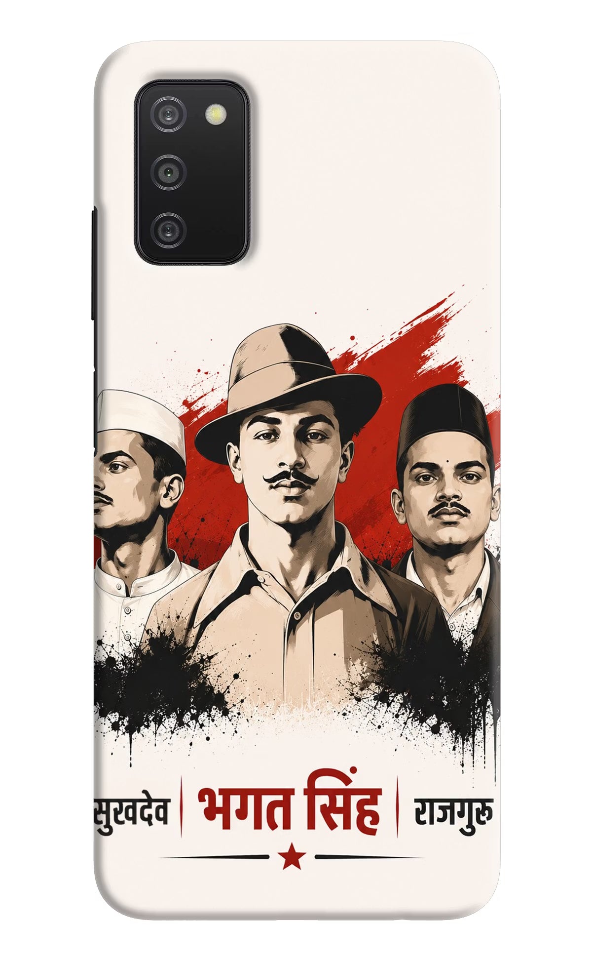 Sardar Patel Iron Will Samsung A03s Back Cover
